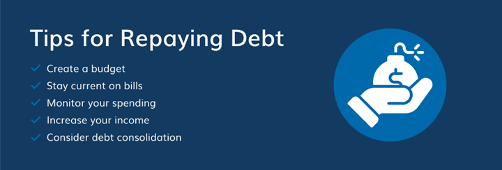 Tips for repaying debt