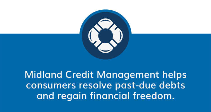 Midland Credit Management helps consumers resolve past-due debts and regain financial freedom.